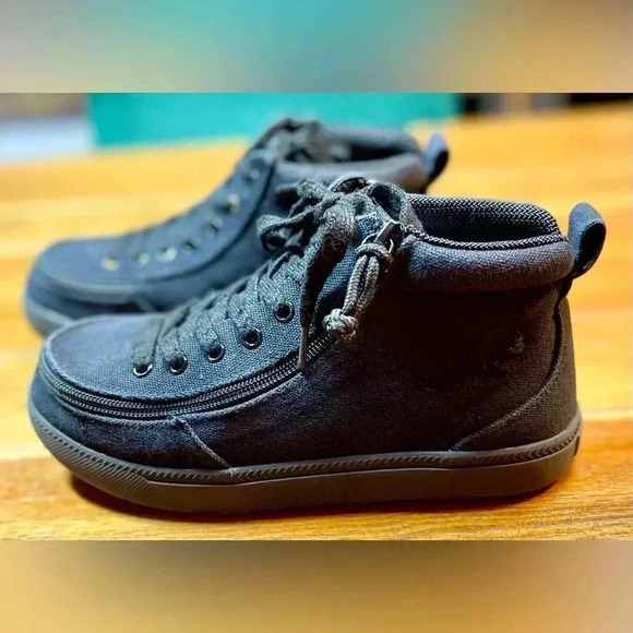 Black to the Floor | BILLY Classic D|R II | High Tops | Kid’s 3 W | AFO Friendly - Picture 2 of 6